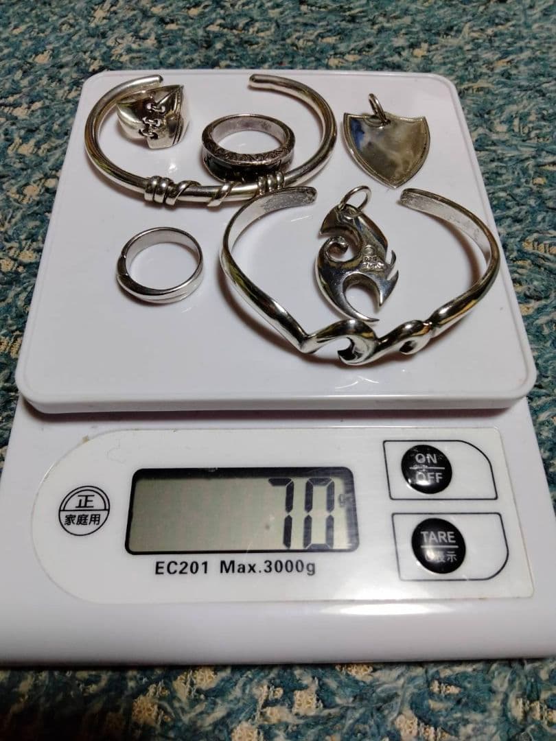 c*e様 シルバー925 リング　バングル　まとめ売り　トップ　つぶし　銀