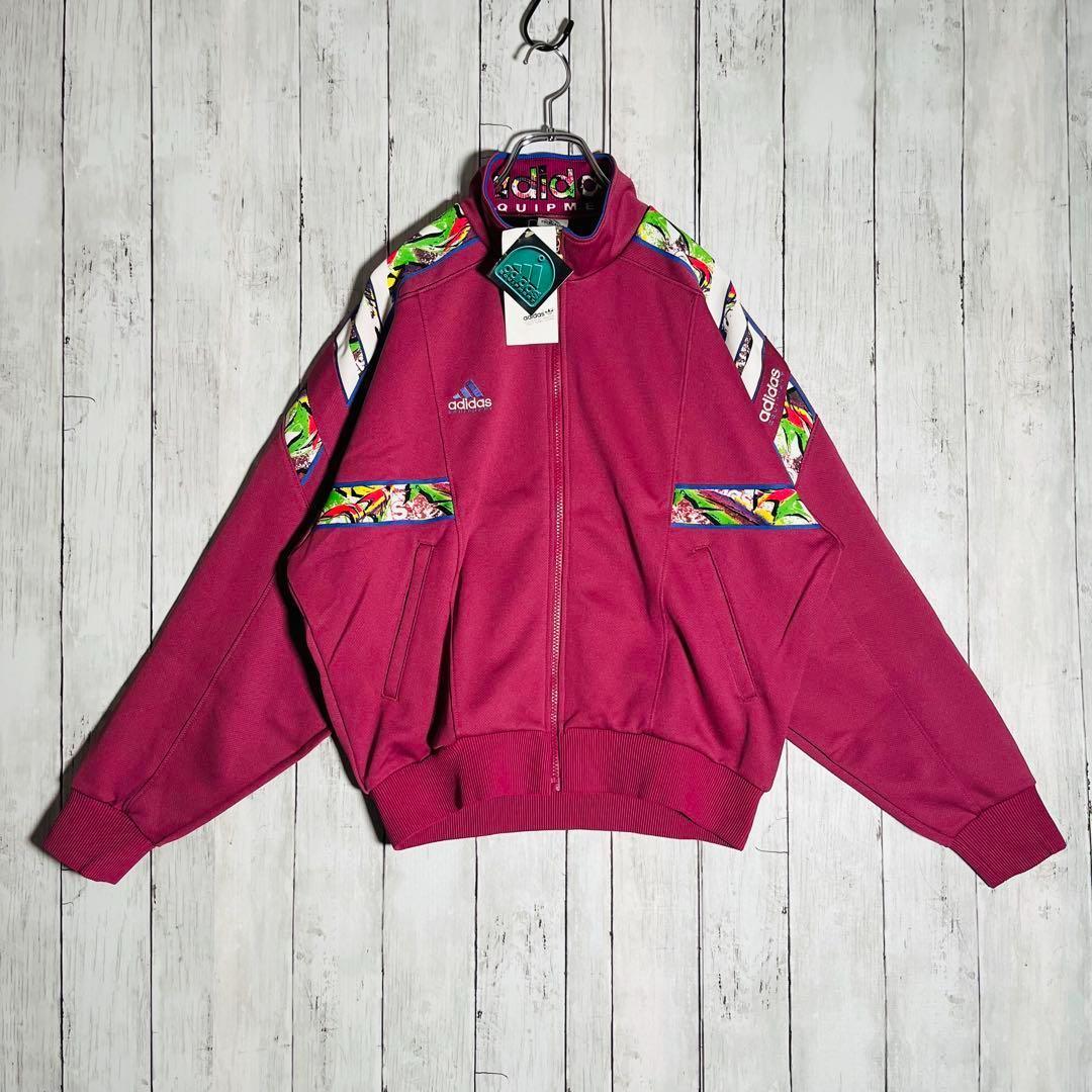 デットストック アディダス トラックジャケット ジャージ パープル L 10
