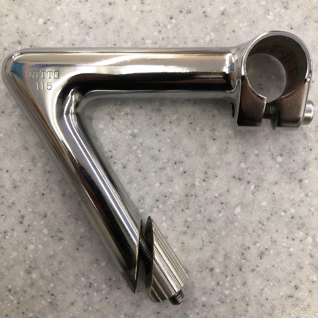 競輪　NJS NITTOステム　65° 115mm クロモリ