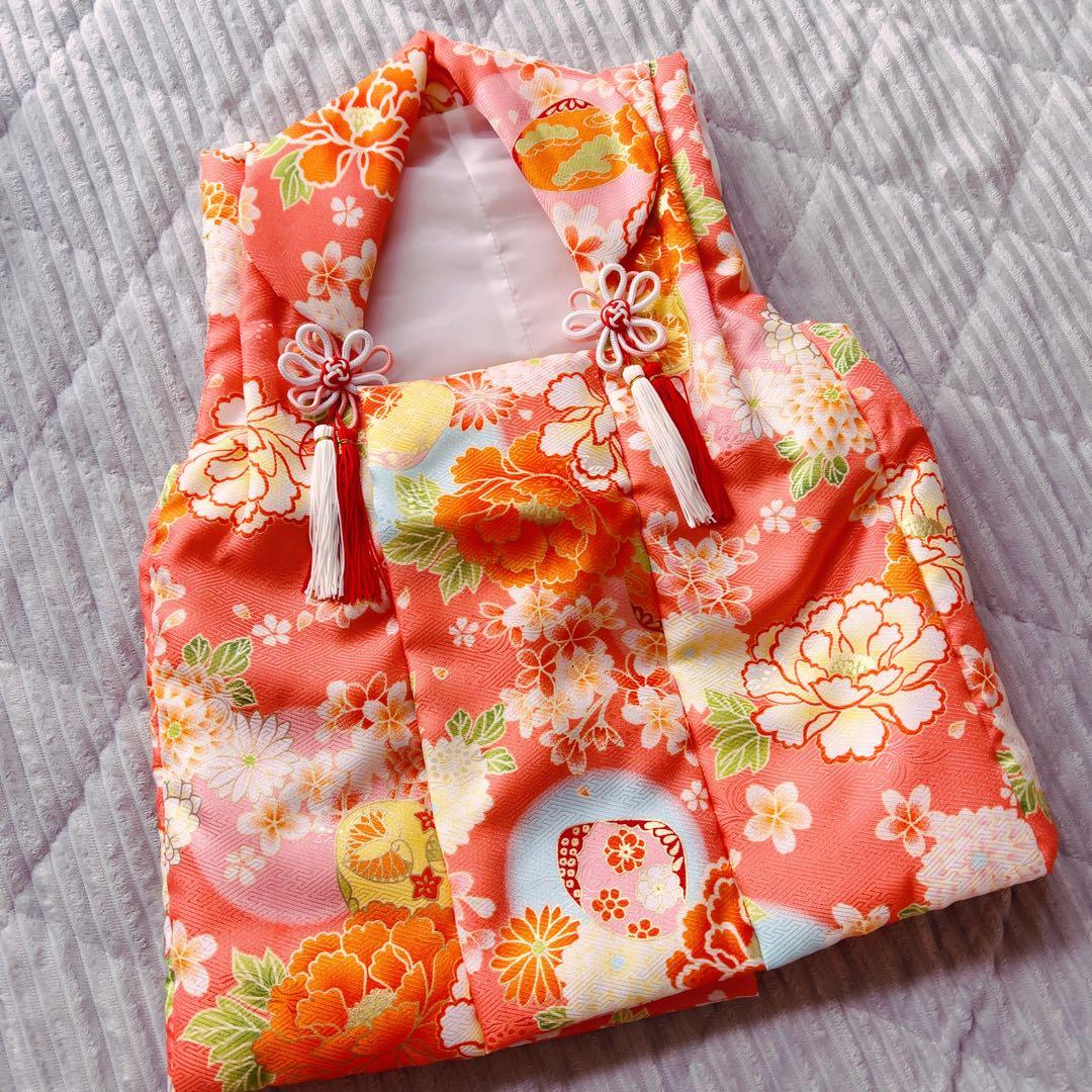 七五三 3歳 被布セット 女の子 幻想花舞