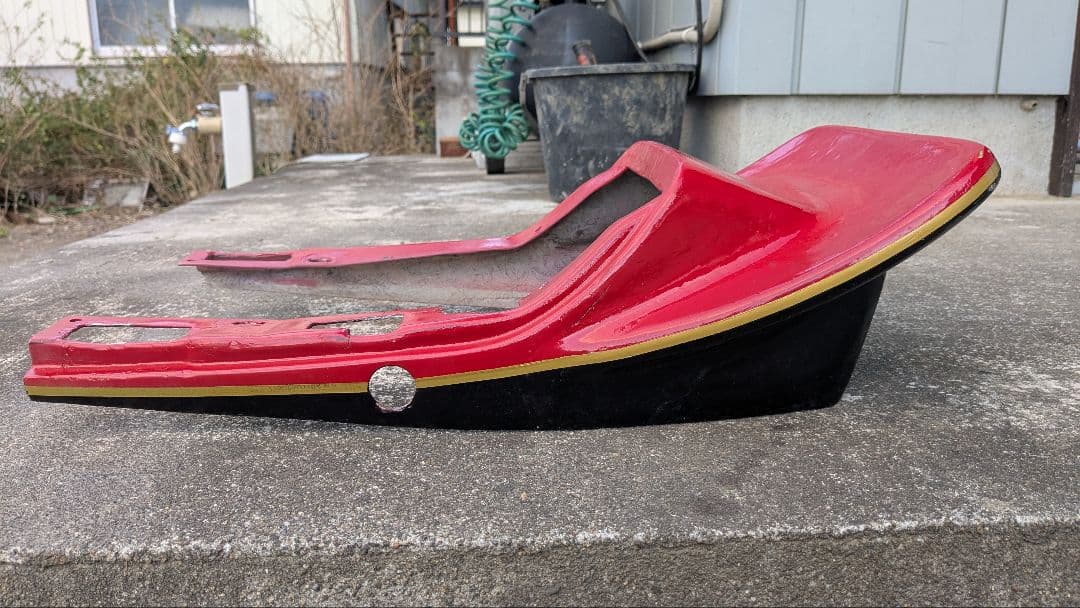 GSX400E 250E 刀 ゴキ アウトバーンテール　浮き文字有り