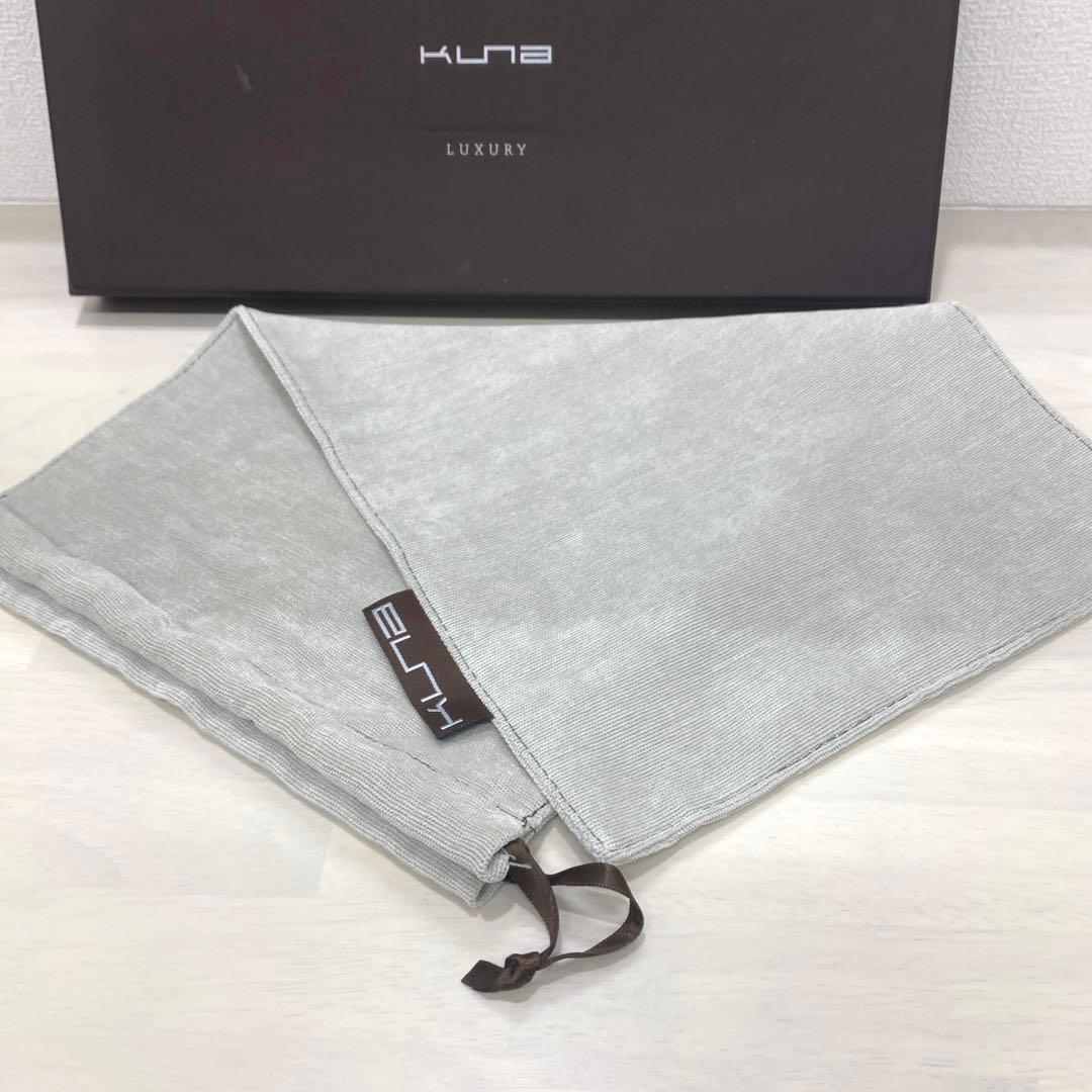 新品✨KUNA　クーナ　 アルパカマフラー　ブラウン　キャメル　箱入り