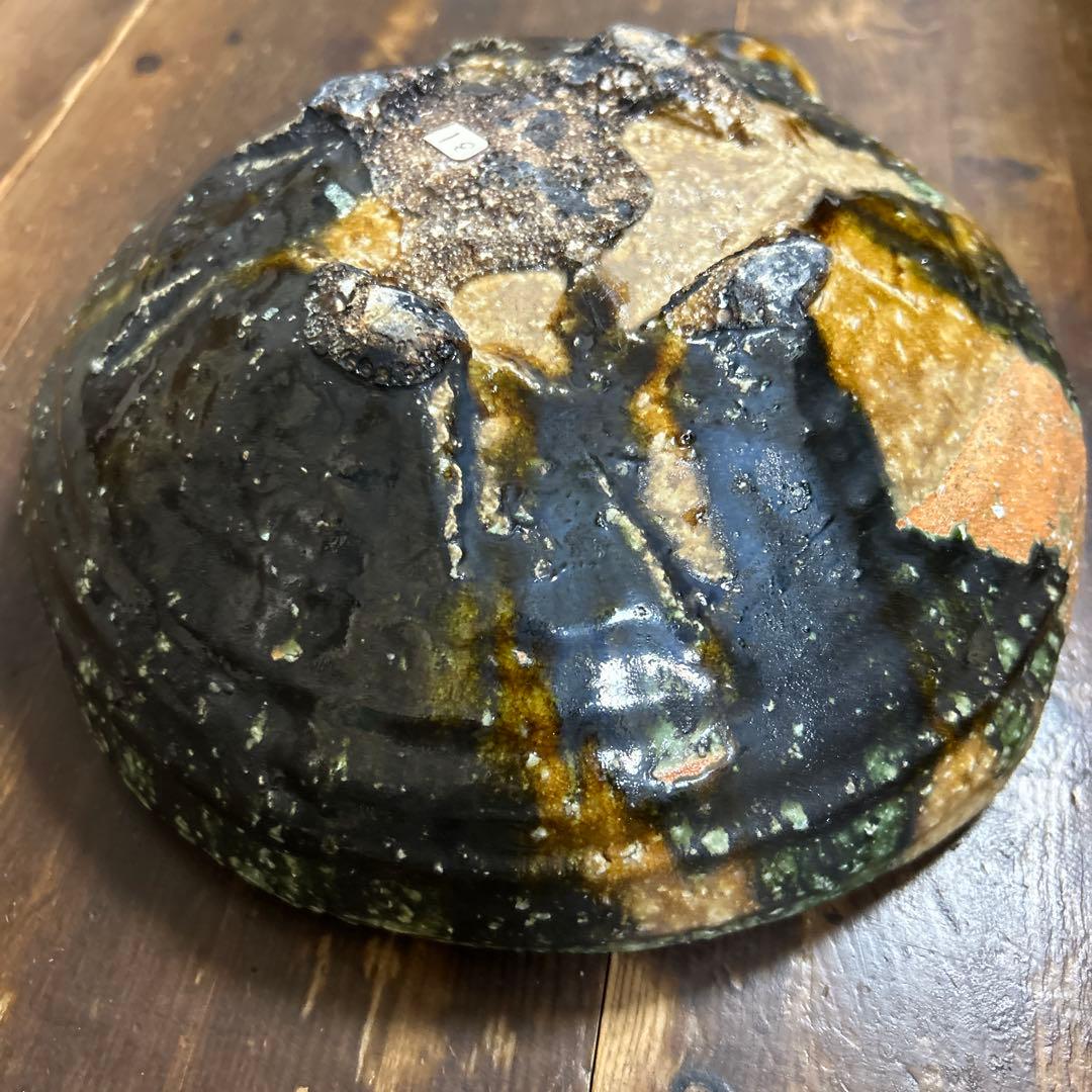 作家　陶芸作家　生井講蔵　益子焼　片口鉢　手捻り　22.5㎝　1点もの