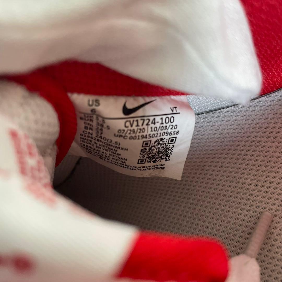 【美品】NIKE エアフォース1 ’07 STITCH Radiant Red