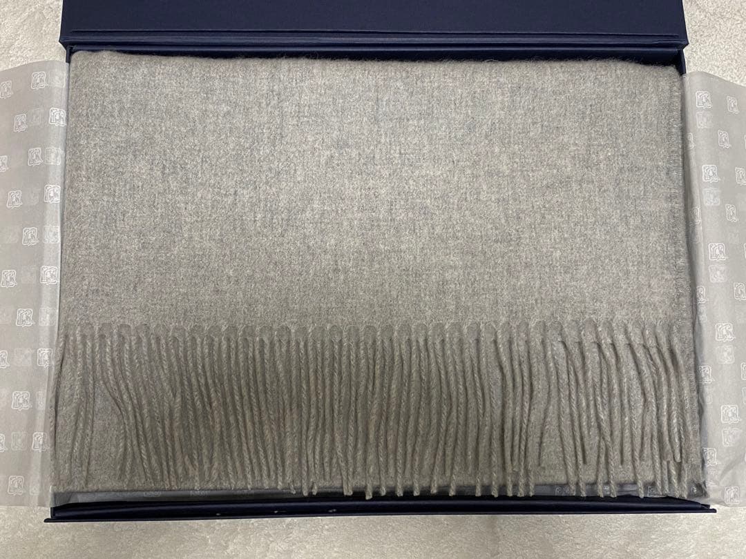 アムウェイ　ジョンストンズオブエルガン　ストール　ライトグレー