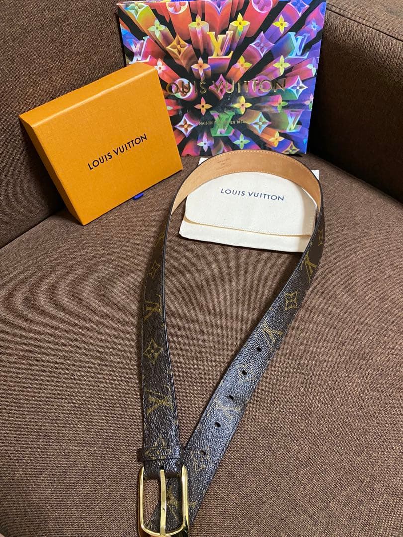 ルイヴィトン サンチュール モノグラム　ベルト