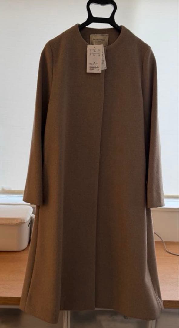 新品未使用　ユナイテッドアローズ Aライン ミドル コート ウール　34