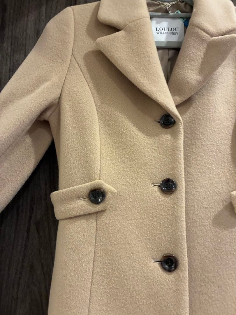 LOULOU WILLOUGHBY ベージュ　ロングコート【限定値下げ】