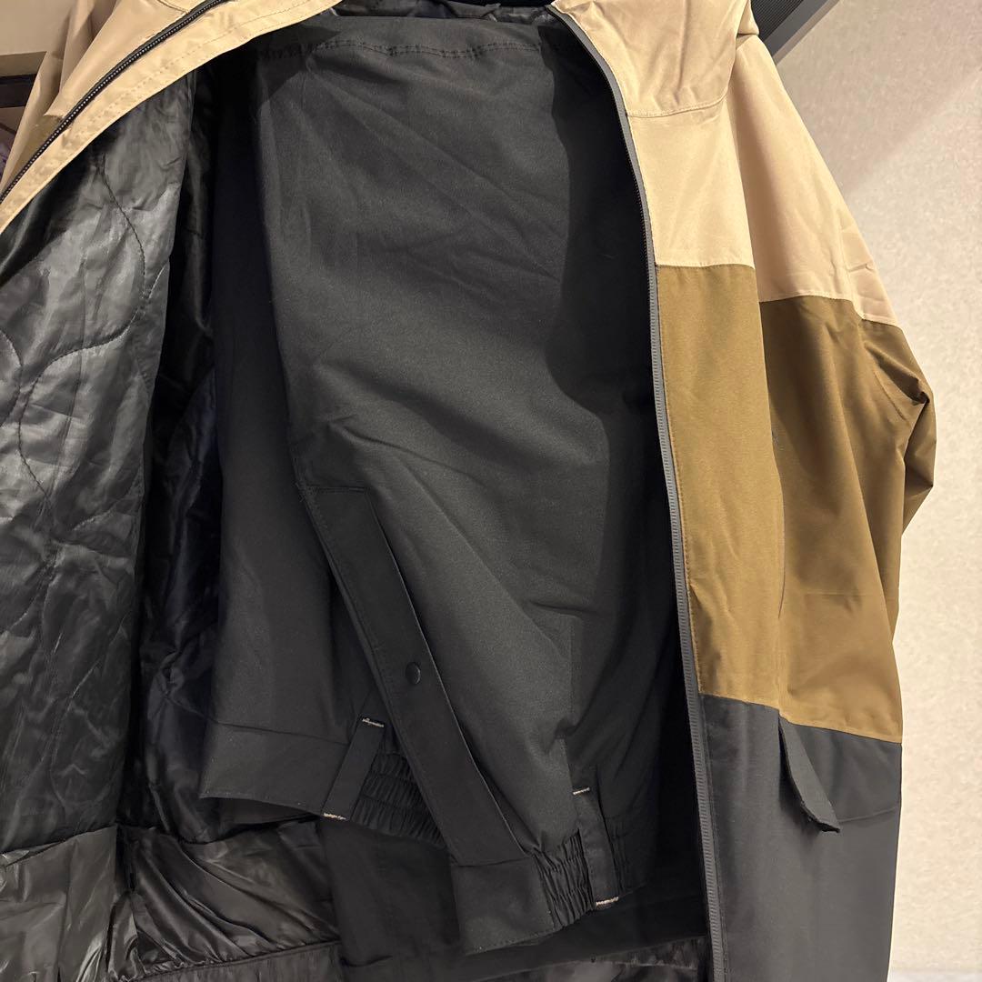 【新品未使用タグ付き】イージス 防水防寒スーツ Mサイズスノーブラウン