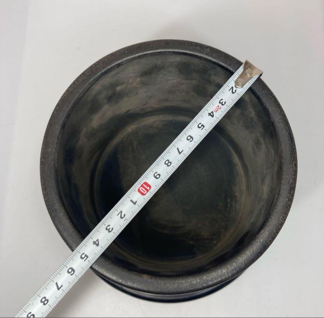 中国清時代紫砂筆筒 中国美術 大清乾隆年製 筒高さ17.6cm虎の区