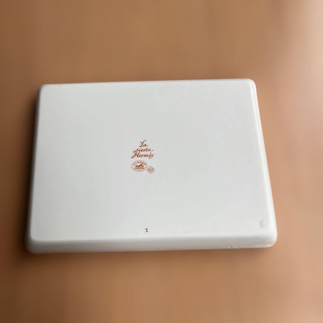 (新品)エルメス　シエスタ　スクエアプレート