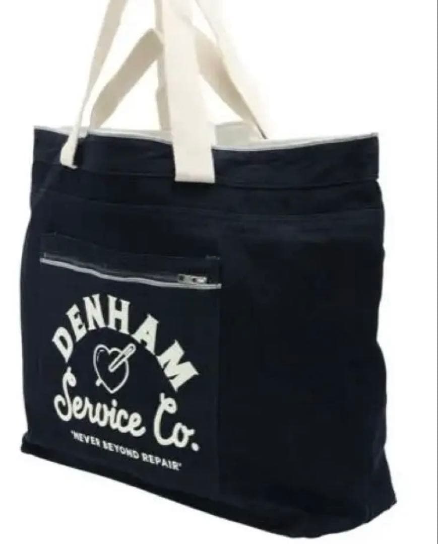 未使用2025今期新作DENHAMTOTEBAGRINSEネイビー完売品デンハム