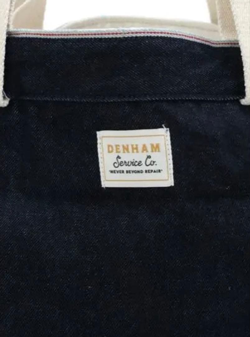 未使用2025今期新作DENHAMTOTEBAGRINSEネイビー完売品デンハム