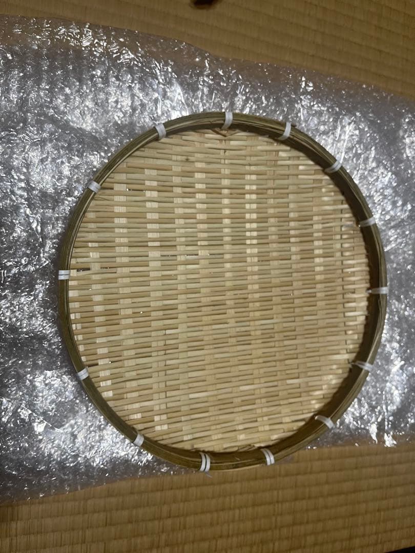 竹製 二重構造 ざる 持ち手付き　　確認用です。