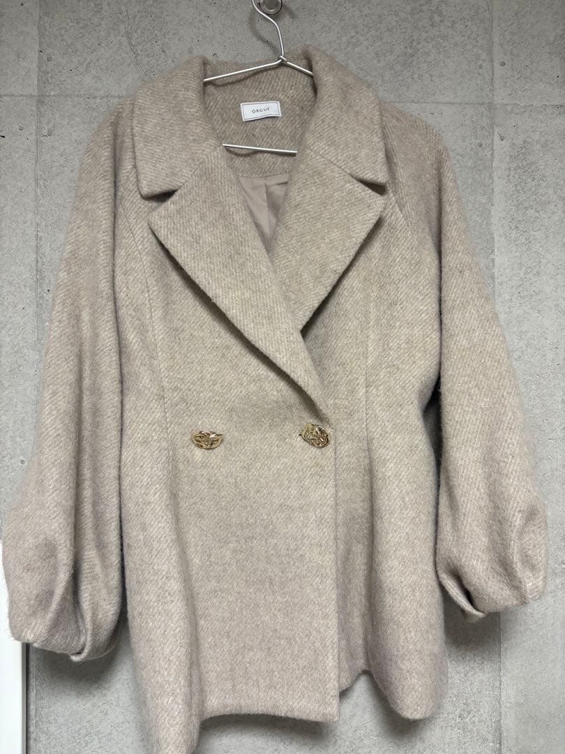 ORGUE Shaggy middle coat 1月中限定 お値下げ可能