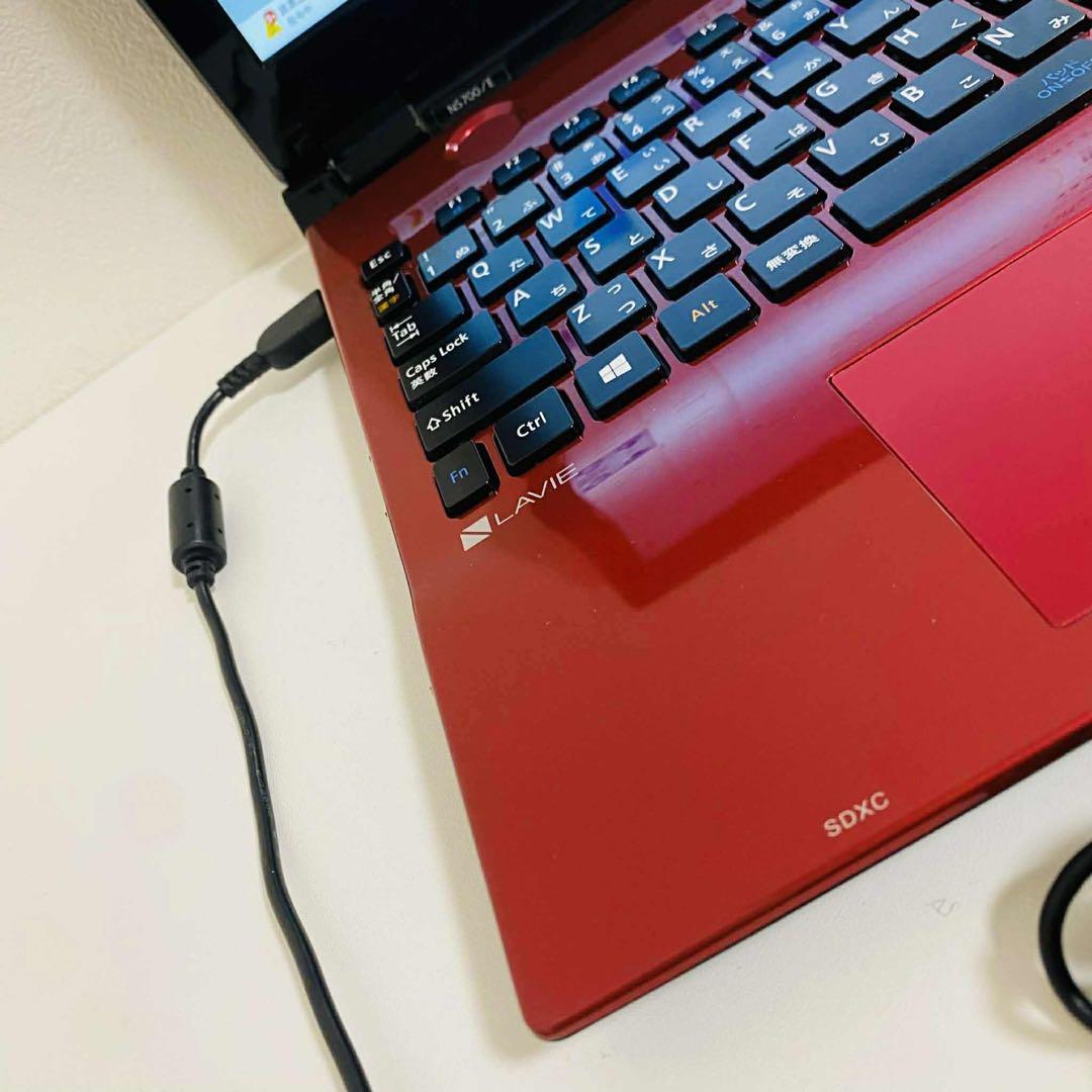 Y28 NECノートパソコン i7メモリ8G高速 Windows11オフィス付き