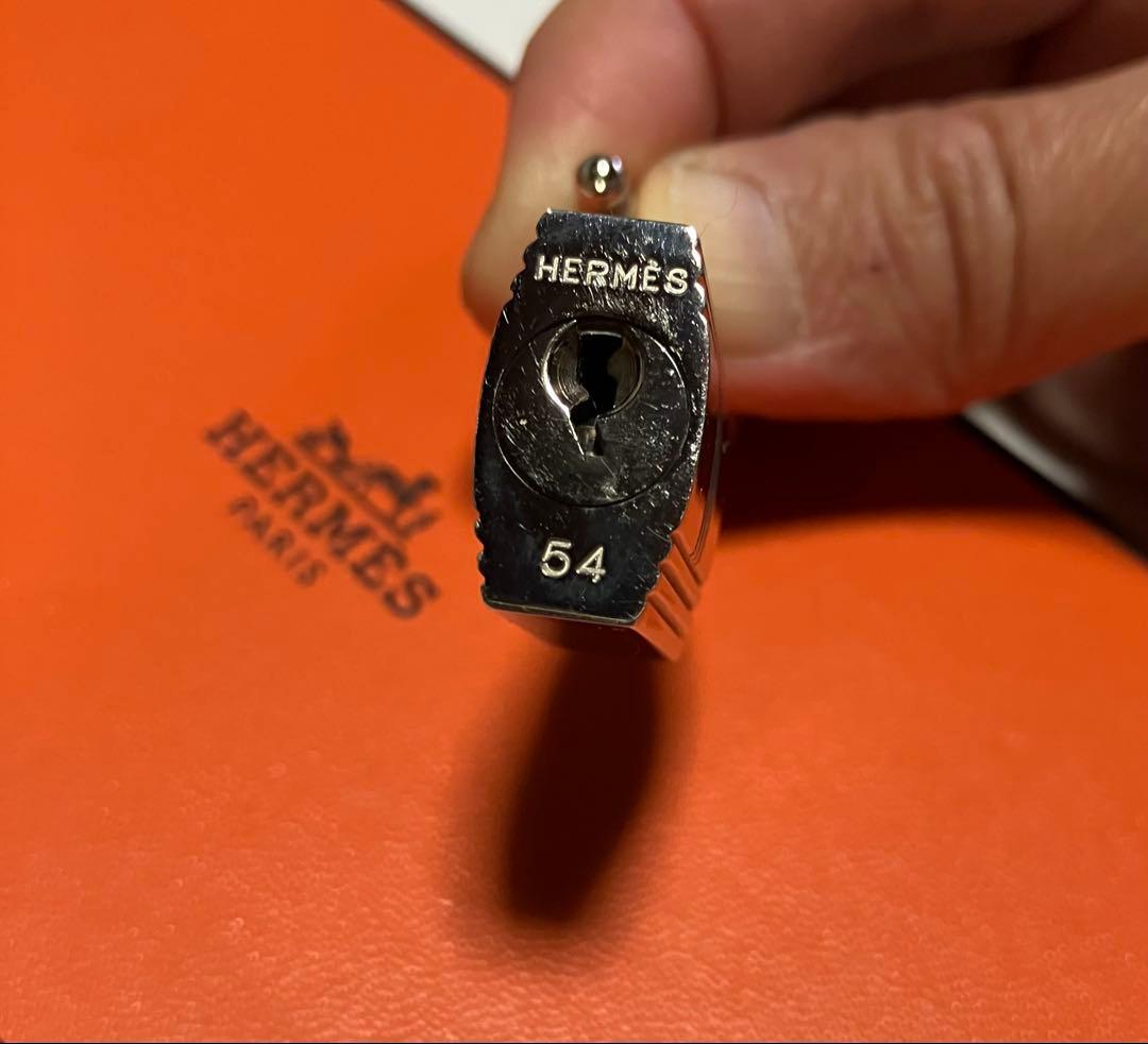 HERMÈS カデナ No.54（南京錠）と鍵のセット