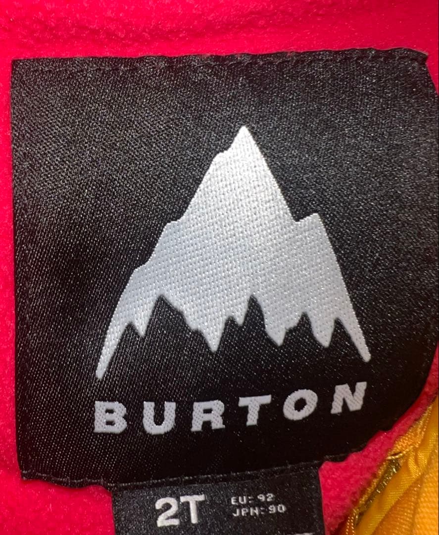 ★美品★BURTON キッズ スノーウエア 2T