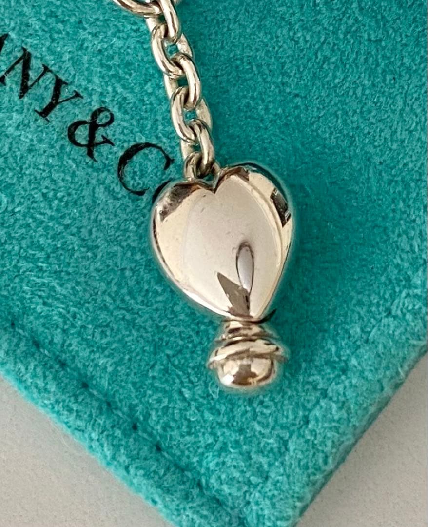 Tiffanyティファニー　チェーンブレスレット ハートモチーフSV925 美品