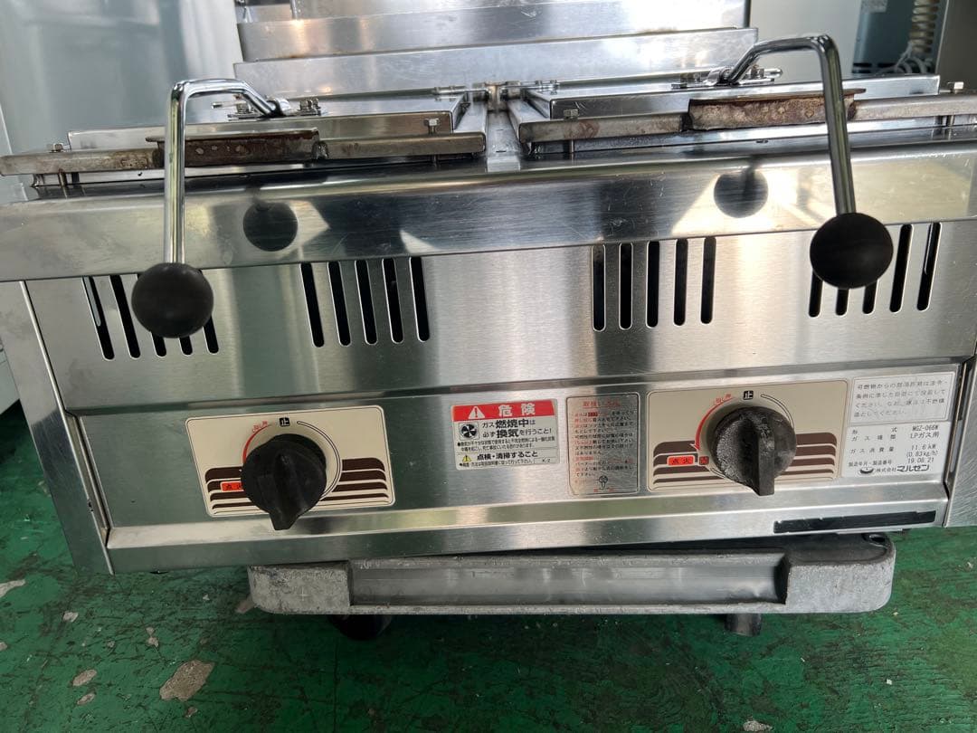 マルゼン卓上ガス餃子焼き器 2019年 LPガス