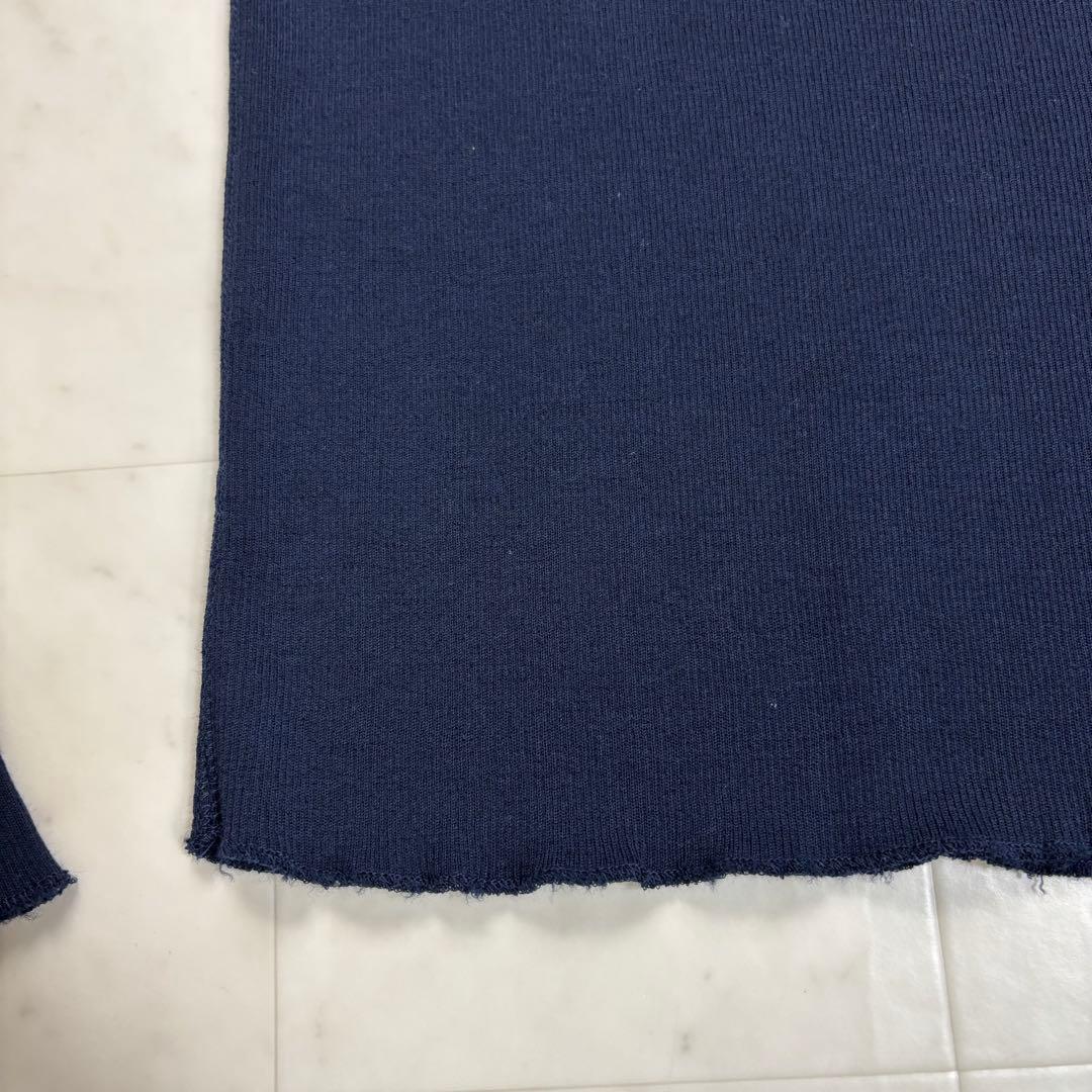 AUA です★美品★23AW rib タートルニット ウール