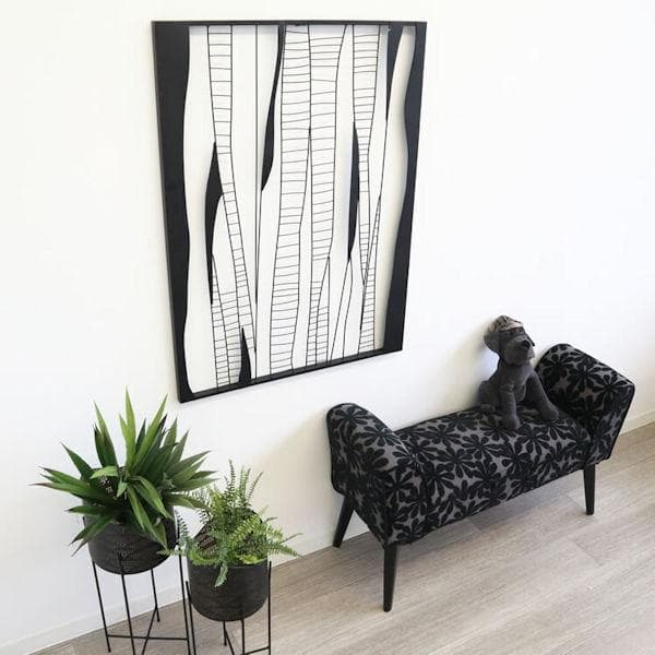 アイアンウォールアートパネル モダン ウォールデコ 壁飾り（431）