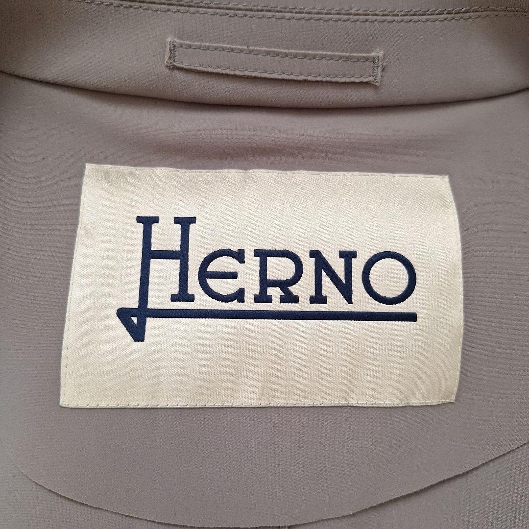 Herno ヘルノ　トレンチコート グレー　Lサイズ