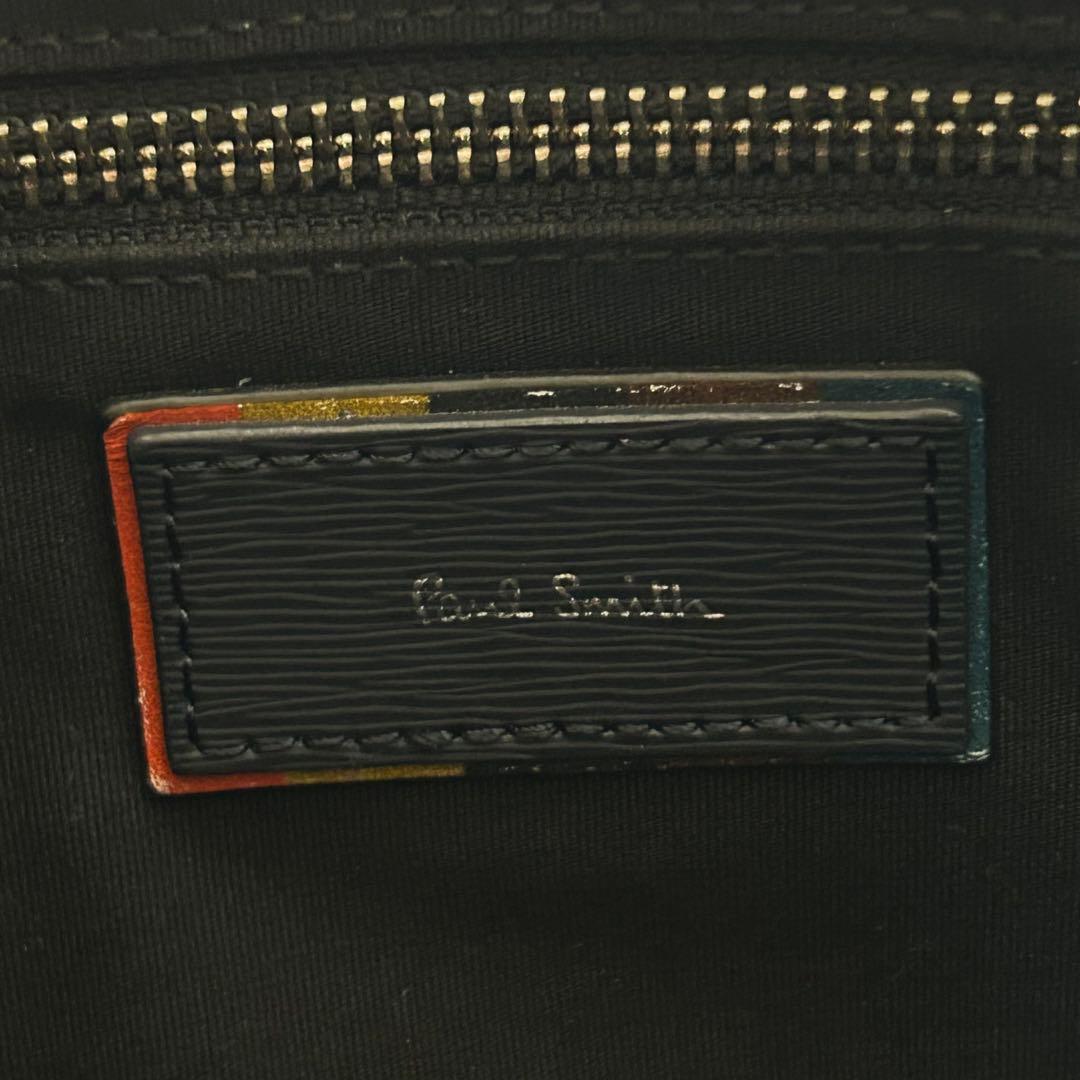 Paul Smith クラシック エンボスレザー トートバッグ A4