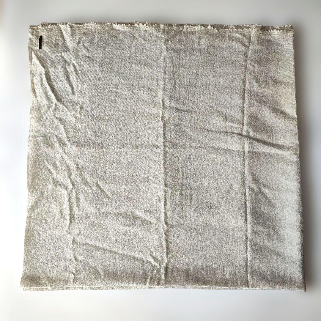 Honnete オネット ウール リネン ストール　off
