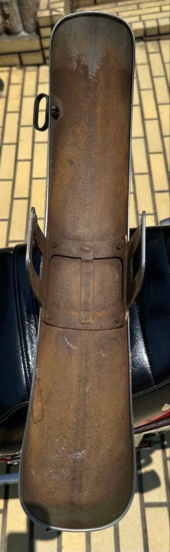 gb250 クラブマン　フロントフェンダー　メッキ