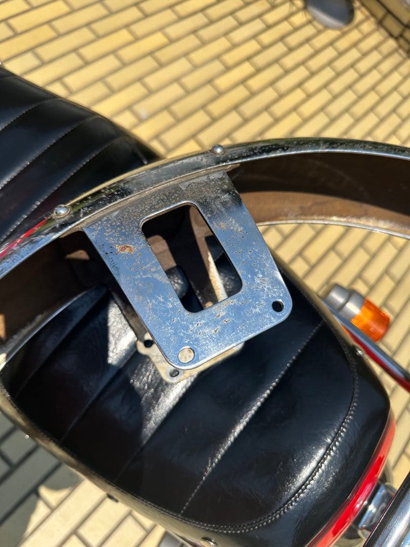 gb250 クラブマン　フロントフェンダー　メッキ