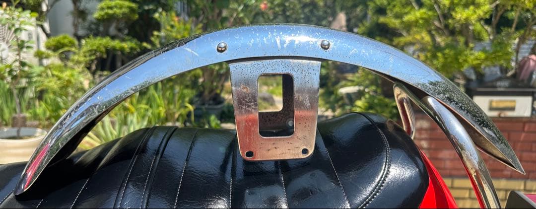 gb250 クラブマン　フロントフェンダー　メッキ