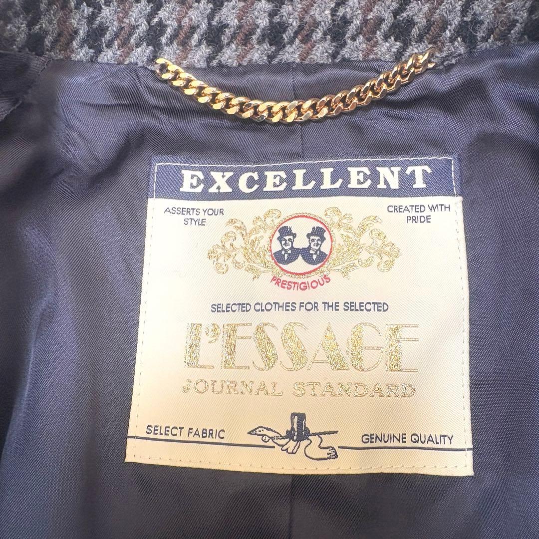 JOURNAL STANDARD L'ESSAGE／モッサチドリバルカラーコート