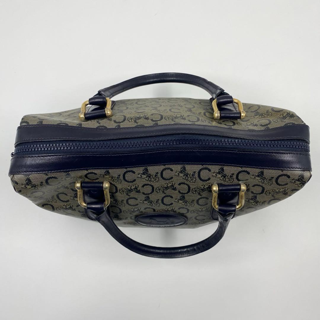 オールド セリーヌ Cマカダム 馬車 ミニボストンバッグ ハンドバッグ