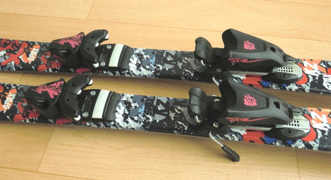 ■1月限定■送料無料■KAZAMA■子供用スキーセット■板96靴19■WAX済■