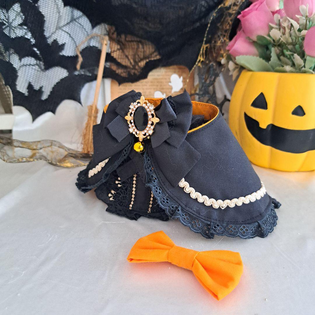 ぶんちゃん、ハロウィンマントセット&スタイセット①わんちゃん猫ちゃん用