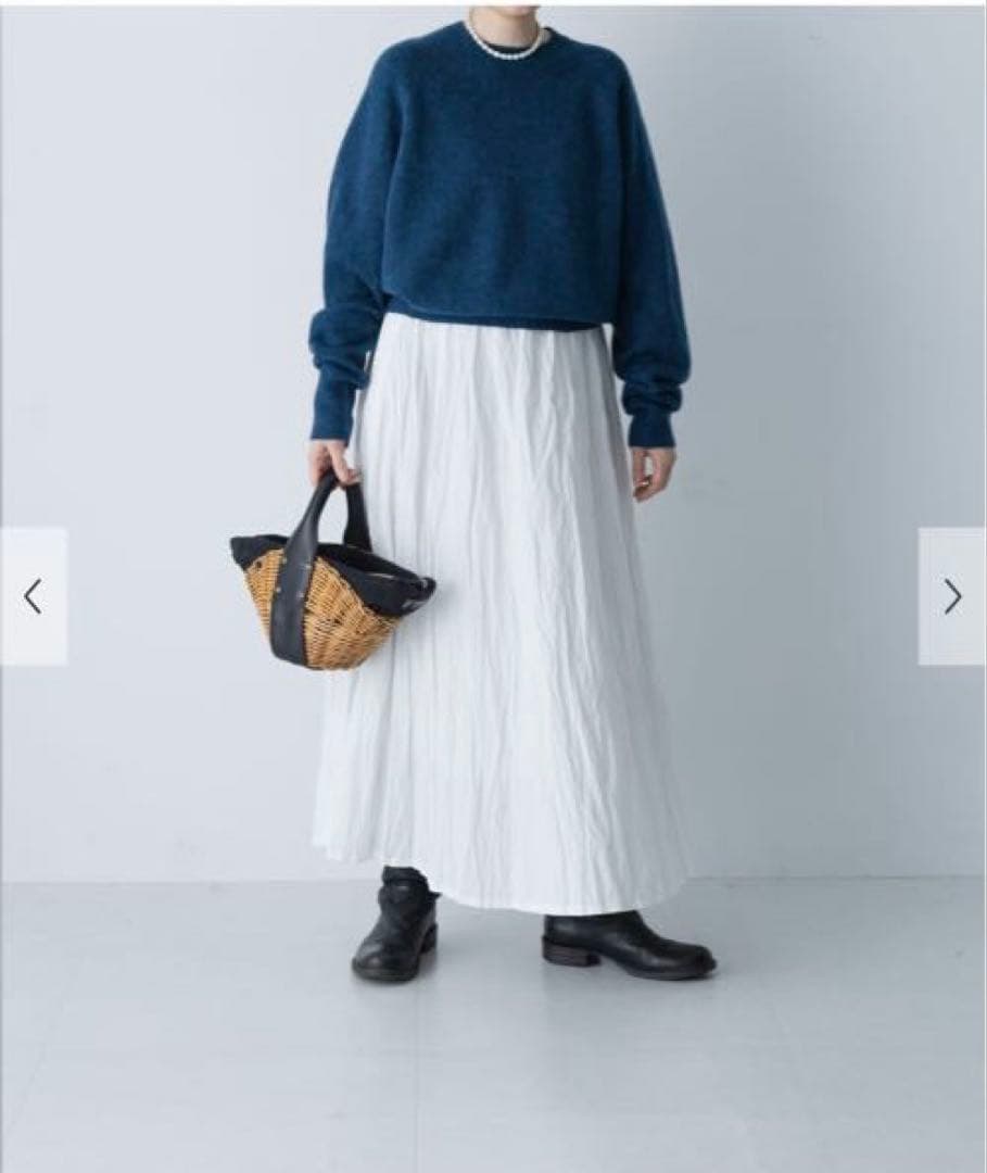 新品タグ付き　かぐれ　アルパカクルーネックニット　アーバンリサーチ