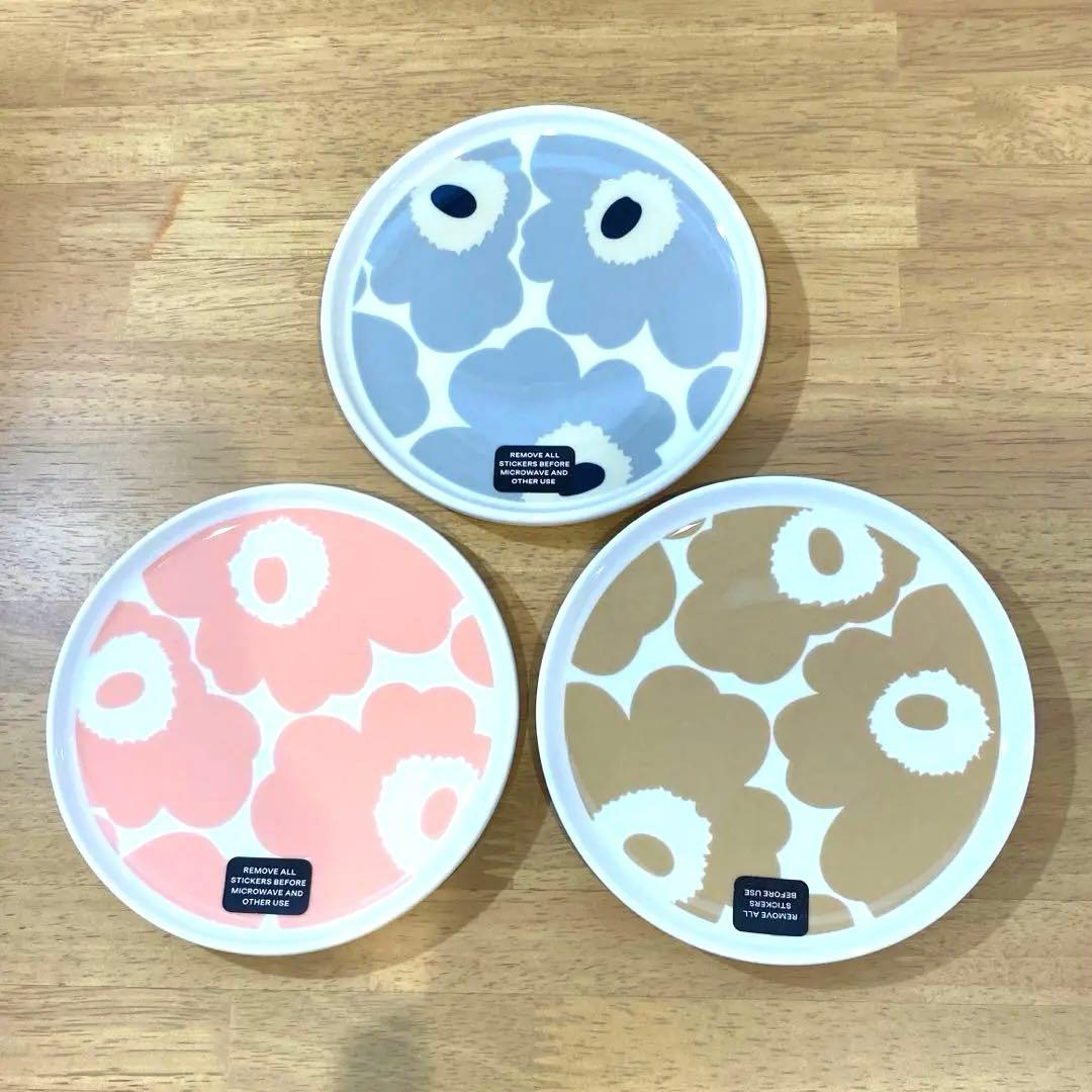 marimekko プレート　3枚　新品