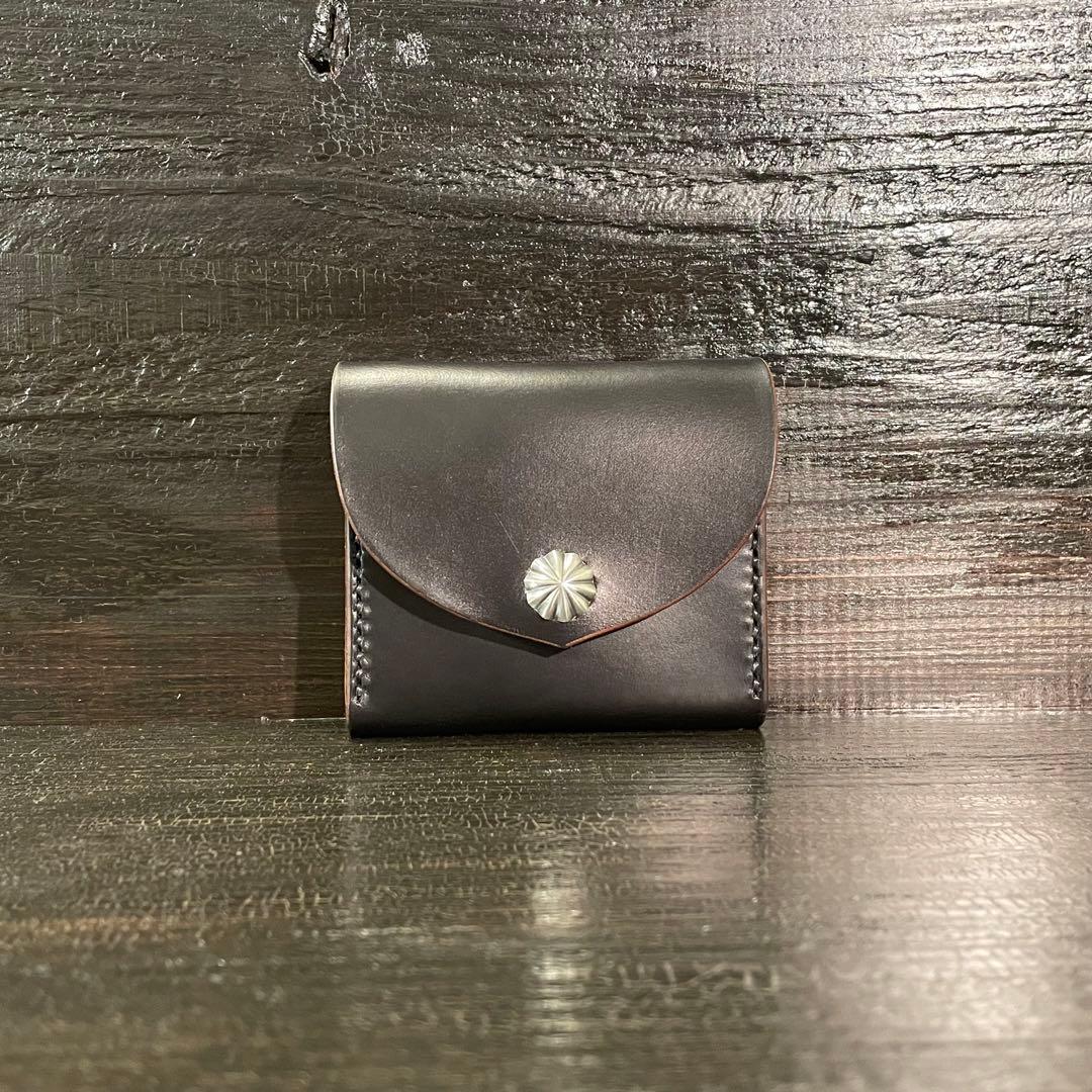 HORWEENクロムエクセル　コンパクトウォレット　シルバー950