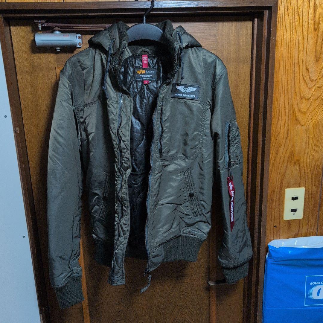 し*け様 オリーブグリーン MA-1 フライトジャケット