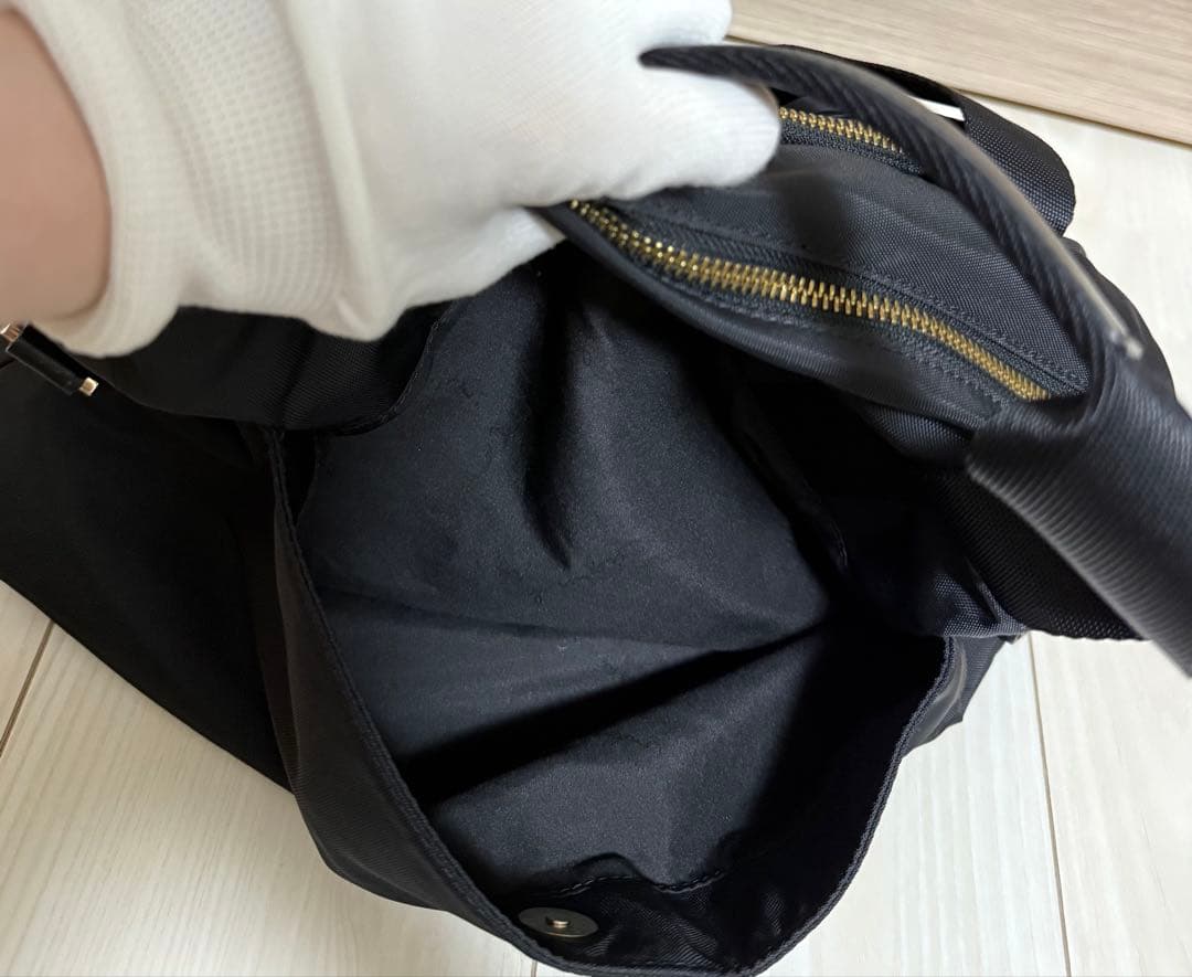 【美品】agnes b. VOYAGE ボストンバッグ 2way ブラック