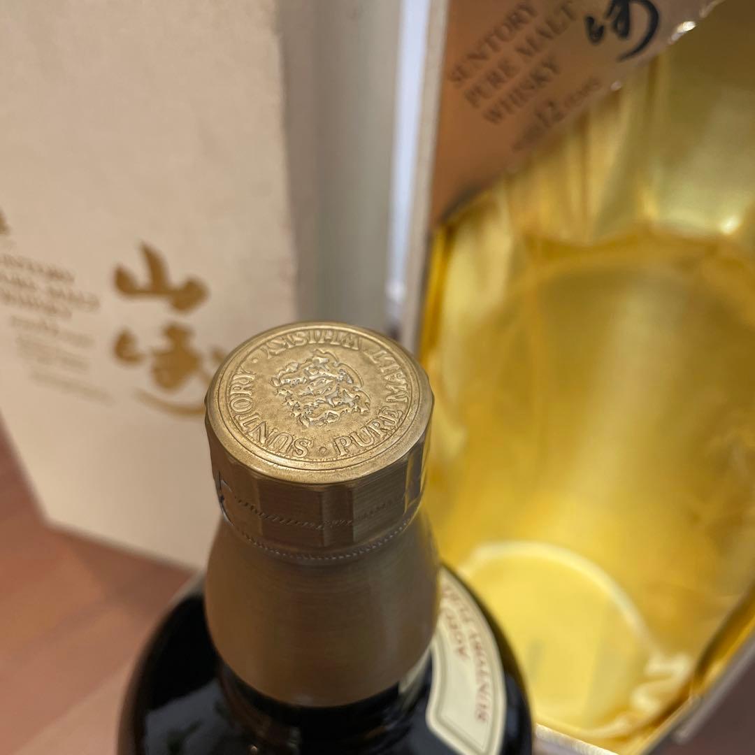サントリー　ピュアモルトウイスキー　山崎 12年 1000ml 箱付き　未開封