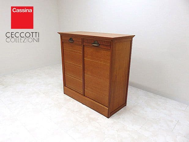 希少品チェッコッティ・コレツィオーニ　ロールアップサイドシェルフ カッシーナ取扱