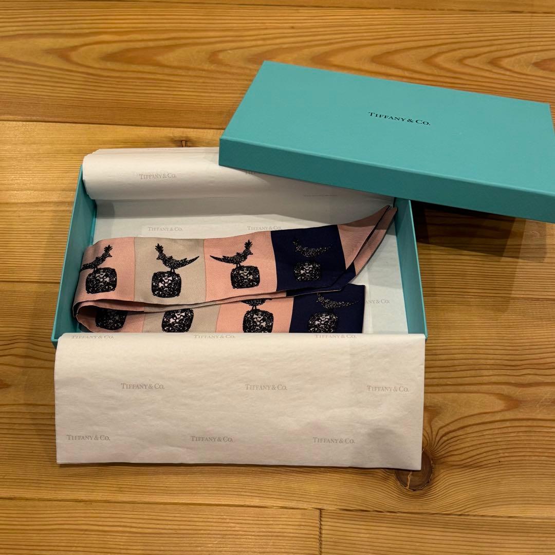 バード オン ア ロック リボン スカーフ