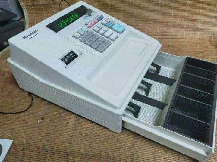 シャープレジスター　XE-A147　PC連携売上管理フル設定無料　003011