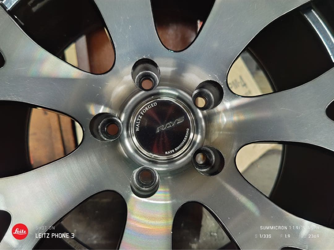 レイズ　ヴァルツフォージドS7 18インチ　ブリヂストンスタットレスタイヤセット