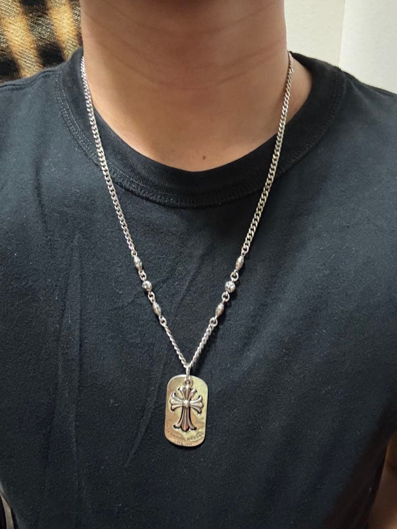 水*自様 ドックタグネックレス クロムハーツ好きに