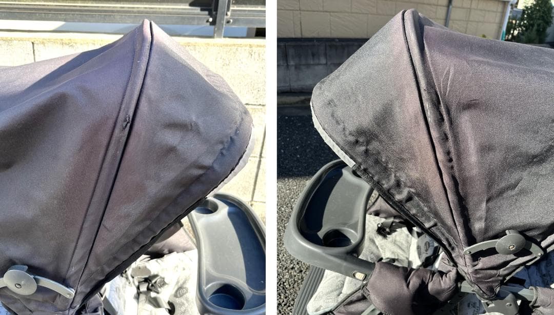 ジュービー カブース ウルトラライト 後方シート付 二人乗りベビーカー