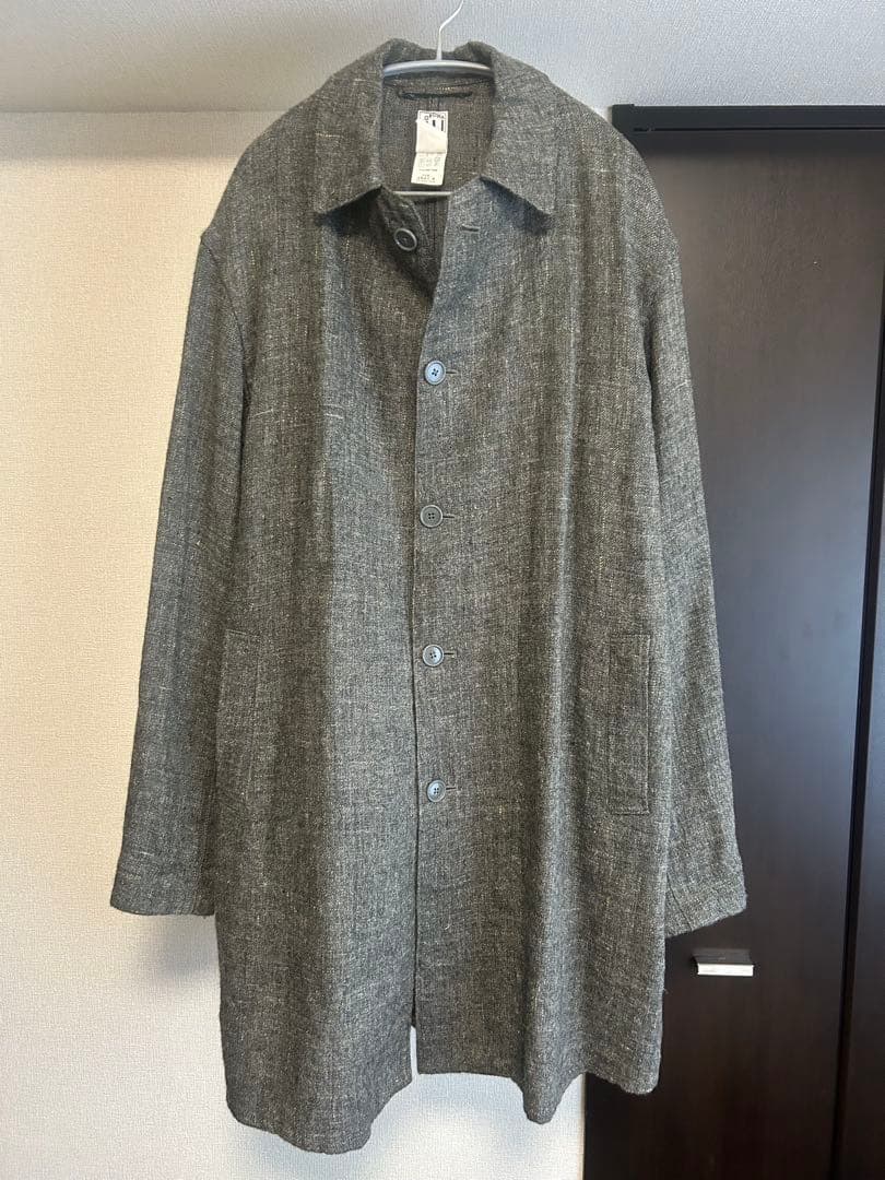 ジャケット・アウター CORONA UP DUSTER COAT WINTER LINEN TWILL