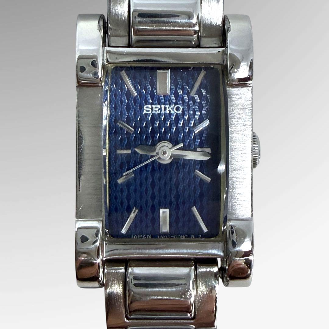 Ⴤ1424 ꕤ希少レア SEIKO セイコー 腕時計 レクタンギュラー